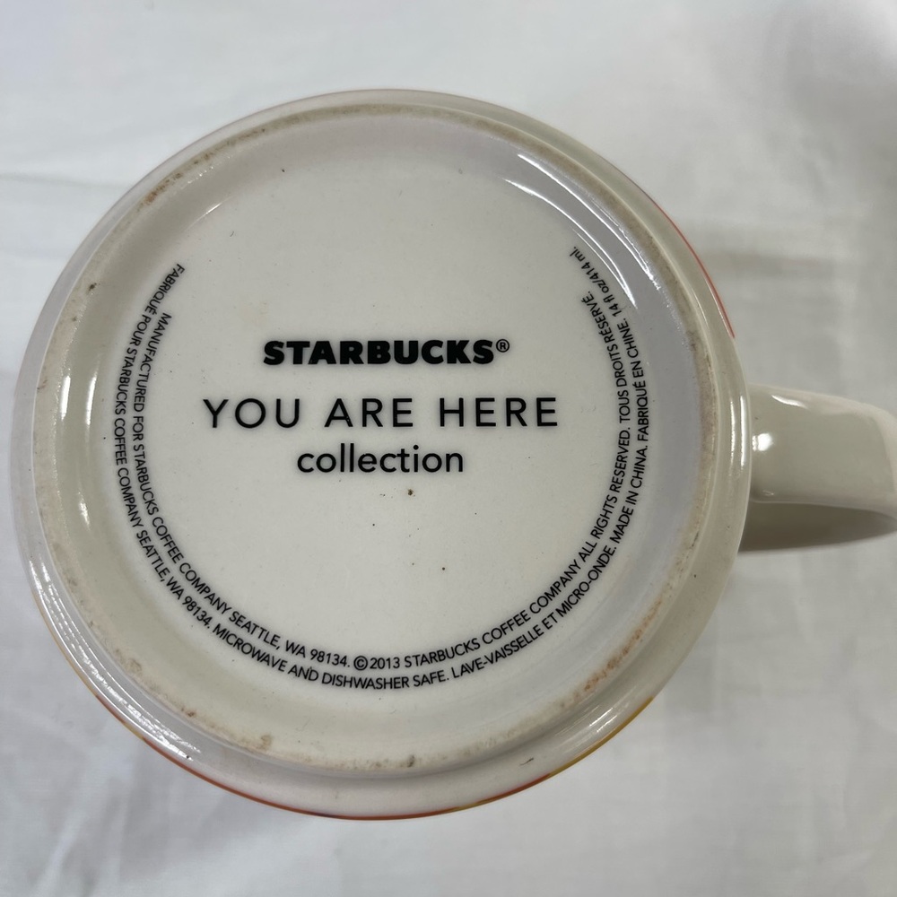 Starbucks You Are Here Los Angeles California Mug - Picture 5 of 5